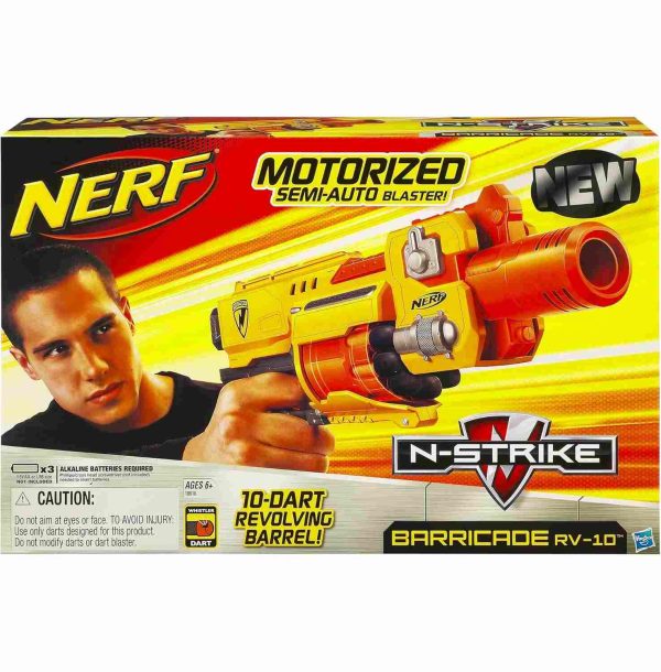 تفنگ نرف Nerf مدل N-Strike Barricade RV-10 کد 48605