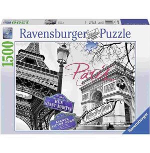 پازل 1500 قطعه Ravensburger طرح پاریس، عشق من کد 16296