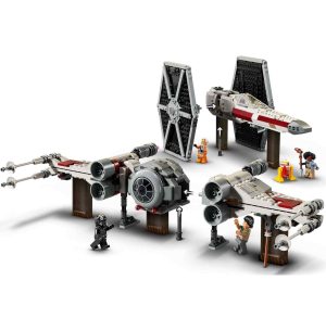 لگو استاروارز مدل ترکیب X-Wing و تای فایتر کد 75393