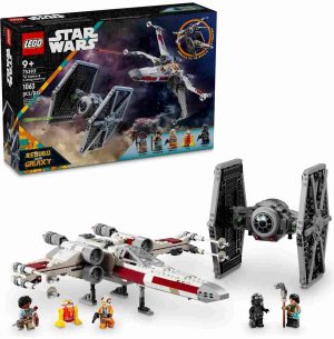 لگو استاروارز مدل ترکیب X-Wing و تای فایتر کد 75393