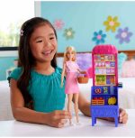 عروسک باربی و غرفه فروشگاهی کد JCT05