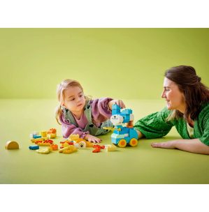 لگو دوپلو مدل حیوانات چرخ‌دار 3 در 1 کد 10448