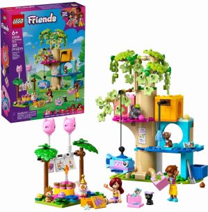 لگو فرندز مدل خانه درختی و جشن تولد گربه کد 42666