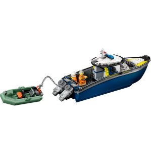 لگو سیتی مدل قایق پلیس در تعقیب و گریز کد 60456