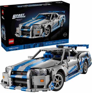 لگو تکنیک مدل نیسان اسکای لاین GT-R (R34) کد 42210