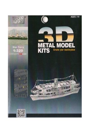 پازل فلزی سه بعدی مدل کشتی تفریحی استارفری کد C21114