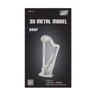 پازل فلزی سه بعدی مدل چنگ کد M12203