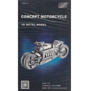پازل فلزی سه بعدی مدل موتورسیکلت کانسپت کد I22215